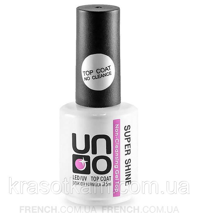 UNO, Глянсовий топ "Super Shine" без липкого шару, 15 мл.
