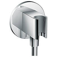 Шланговое подключение с держателем для лейки HANSGROHE FIXFIT Porter S 26487000 силумин хром 111865