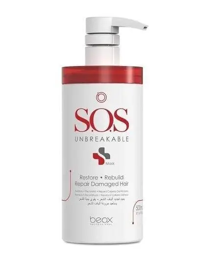 Холодный ботекс для волос Beox SOS Unbreakable Mask 500 мл - фото 1 - id-p1446647636