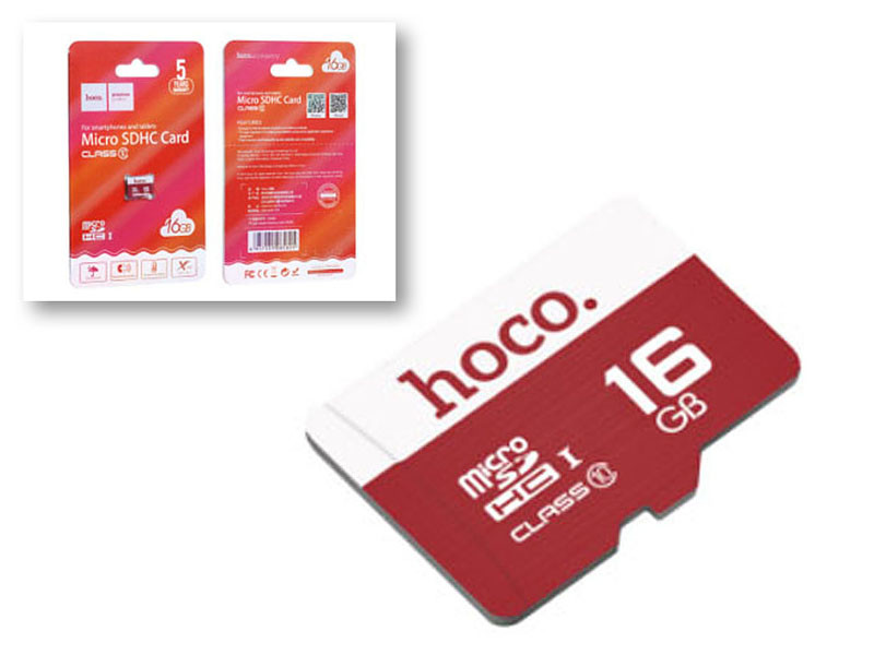 Карта пам'яті 16Гб Hoco TF Micro SDXC 800шт 9635, фото 1