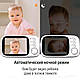 Відеоняня Baby Monitor VB603 3.2 Original JKR з датчиком звуку, нічне бачення + термометр радіоняня, фото 6