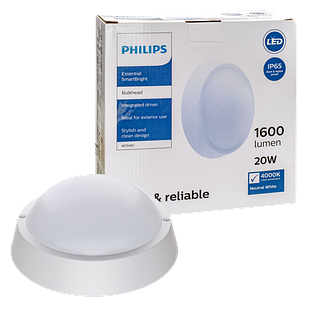 LED світильник Philips ESSENTIAL SMARTBRIGHT WT045C LED20/NW PSU CFW L1665 IP65 - 911401735862