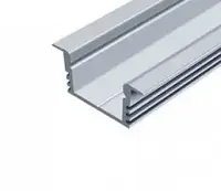 Алюминиевый профиль светодиодный алюминиевый профиль врезной ЛПВ-12 Б/П