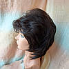 Перука каскад пишний з термоволокна шоколадний CXD748-4, фото 6