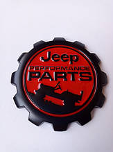 Емблема Jeep Performance Parts червона