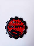Емблема Jeep Performance Parts червона, фото 3