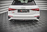 Дифузор Audi S3 8Y (2020+) тюнінг обвіс, фото 3