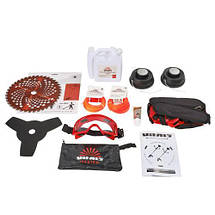 Бензокоса Мотокоса Vitals Master BK 553s Black Edition 10 000 об/хв об'єм 52 см³, фото 6