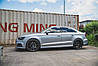 Поріг Audi A3 8V S-line / S3 8V Sedan елерон тюнінг обвіс (V2), фото 6