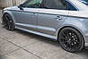 Поріг Audi A3 8V S-line / S3 8V Sedan елерон тюнінг обвіс (V2), фото 4