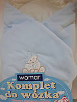 Куточок-ковдра на виписку з пологового будинку Womar