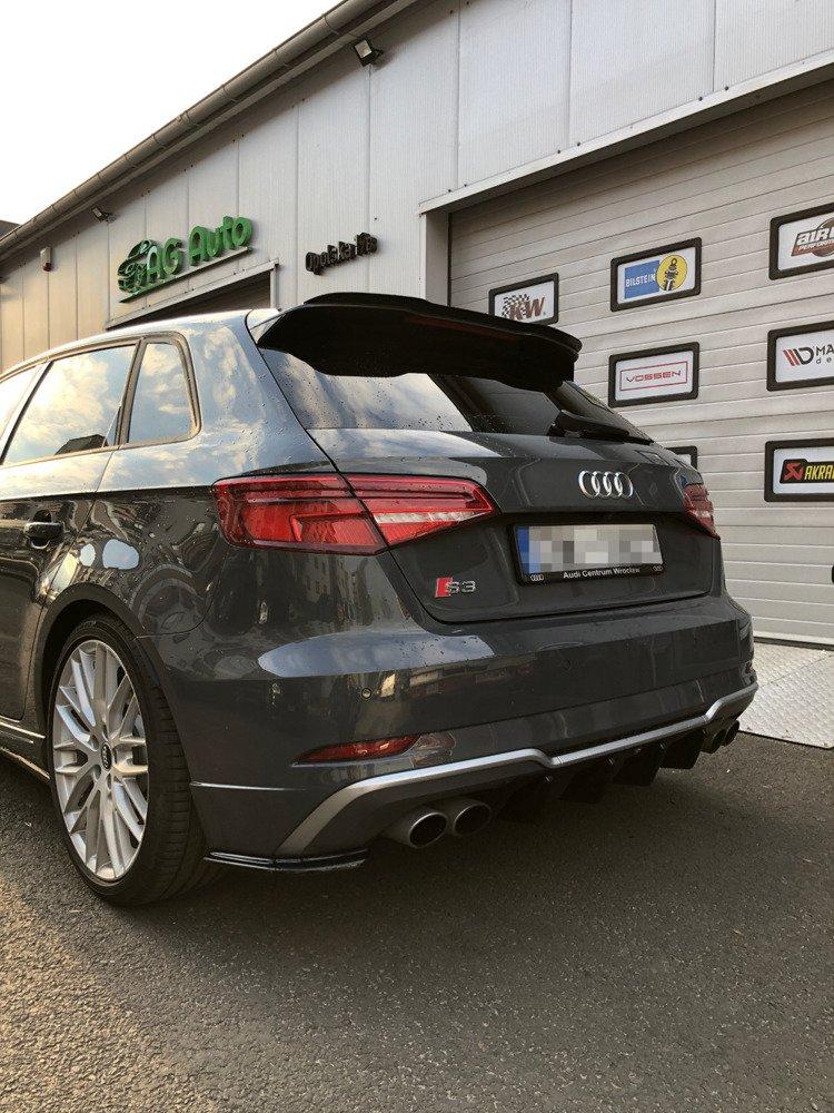 Елерон Audi S3 8V Sportback (16-20) дифузор тюнінг обвіс