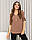 Блузка на блискавці арт 158 колір хакі, фото 6