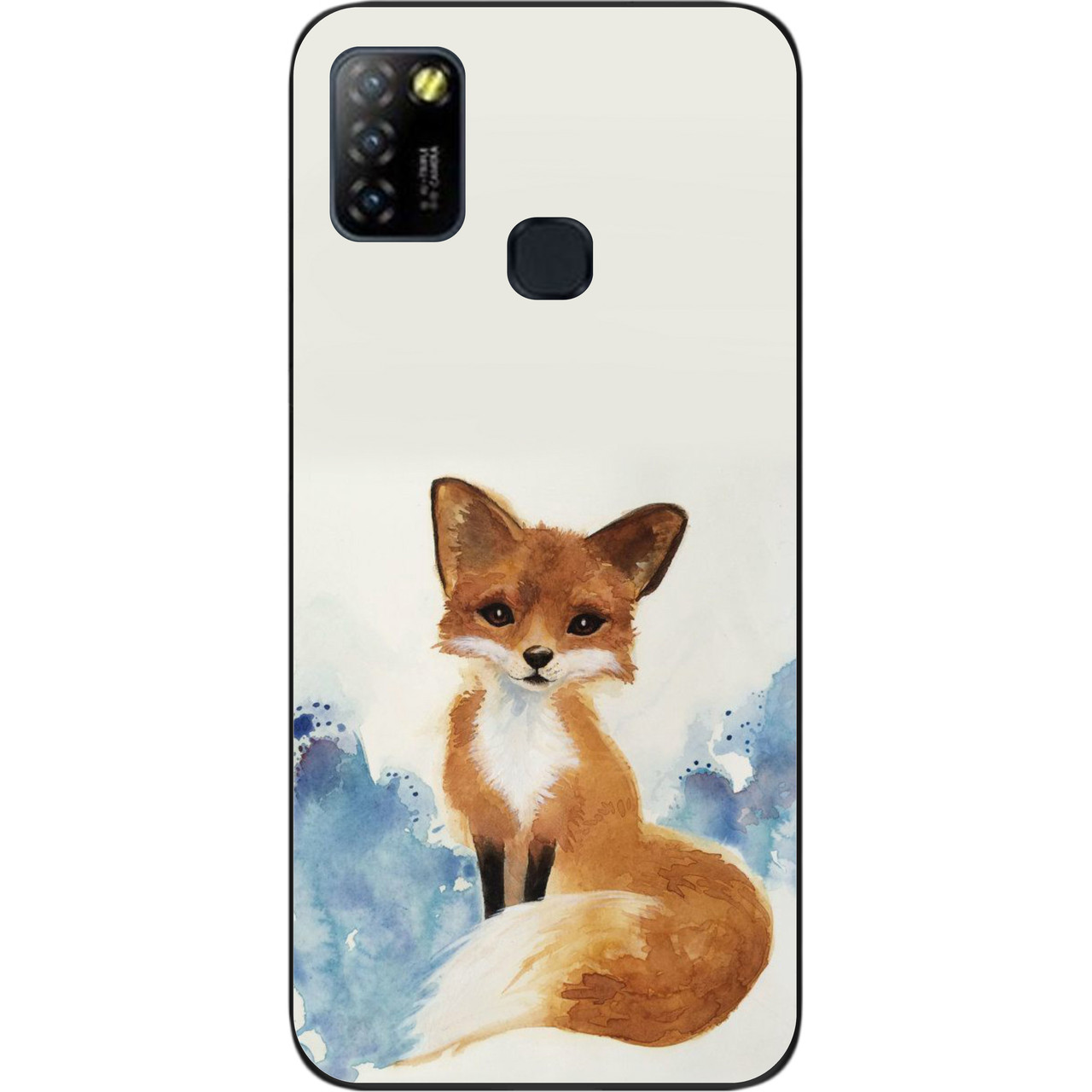 Силіконовий чохол для Infinix Hot 10 Lite з картинкою Лисиця