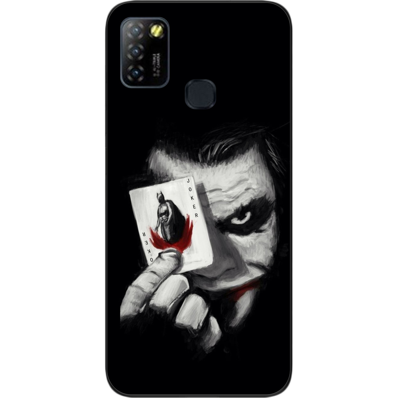 Силіконовий чохол для Infinix Hot 10 Lite з картинкою Джокер з картою