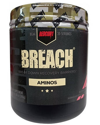 Амінокислоти BCAA Бсаа Redcon1 Breach 300 g, фото 2