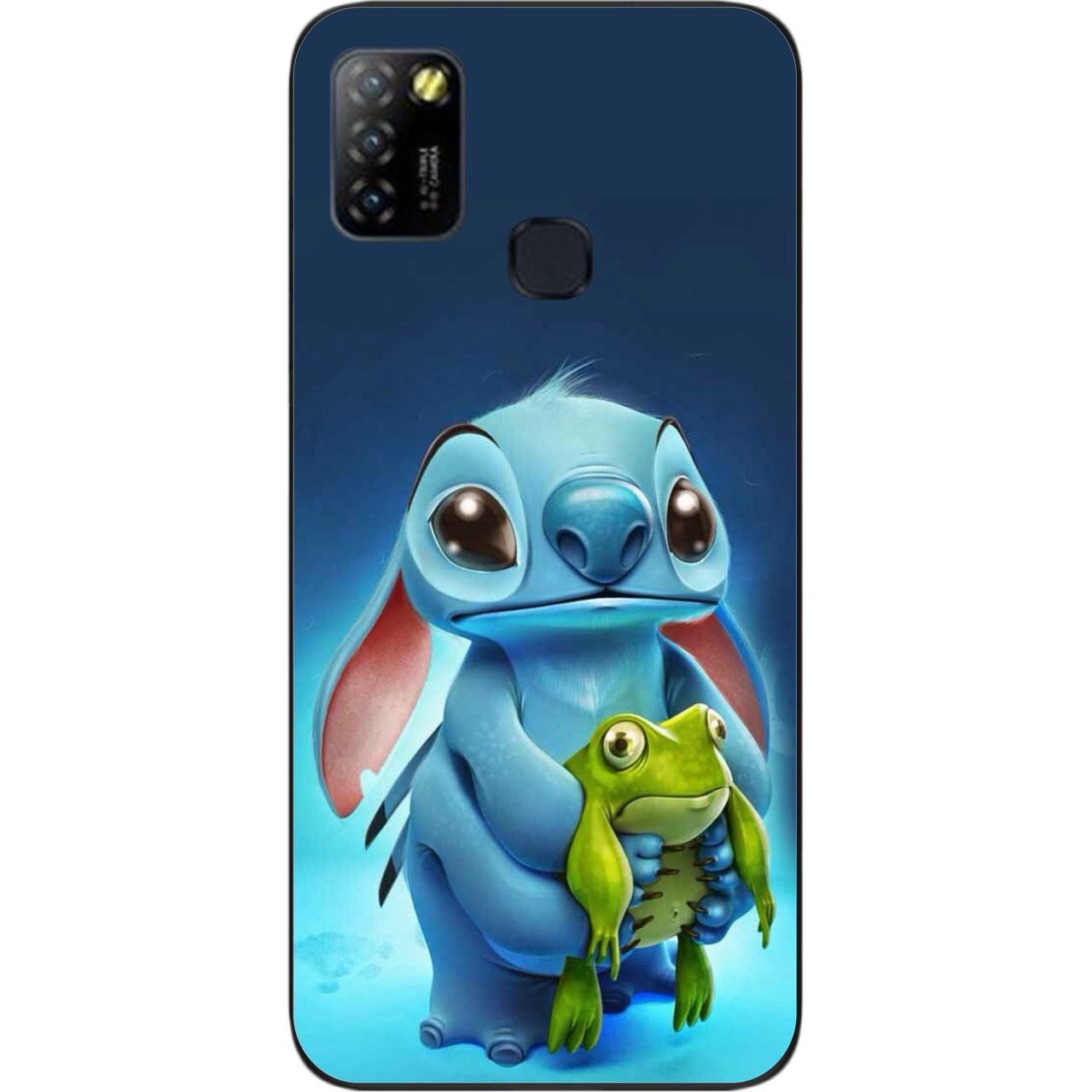 Силіконовий чохол бампер для Infinix Hot 10 Lite з картинкою Стіч