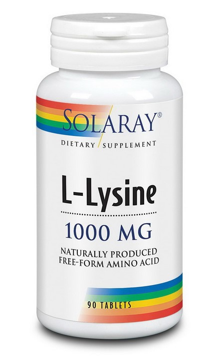 Solaray L-Lysine 1000 mg 90 tab