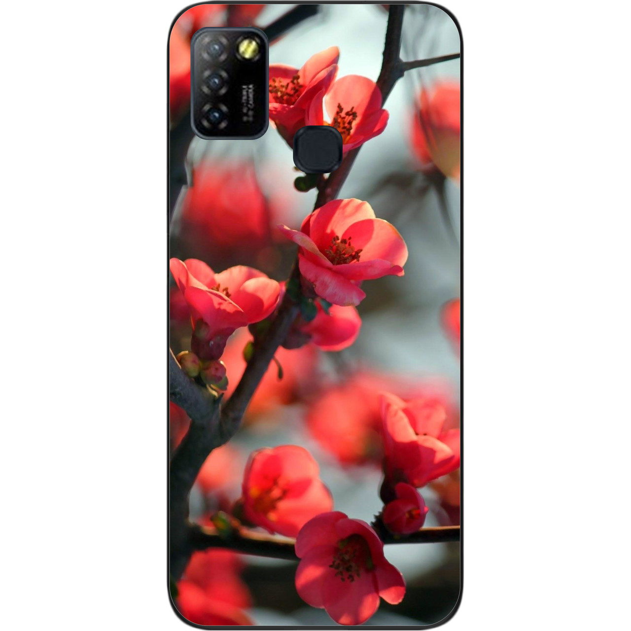 Чохол силіконовий для Infinix Hot 10 Lite з картинкою Сакура