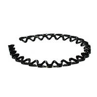 Основа для ободка Finding Хвилястий Чорний Акриловий 38.5 cm x 1.1 cm