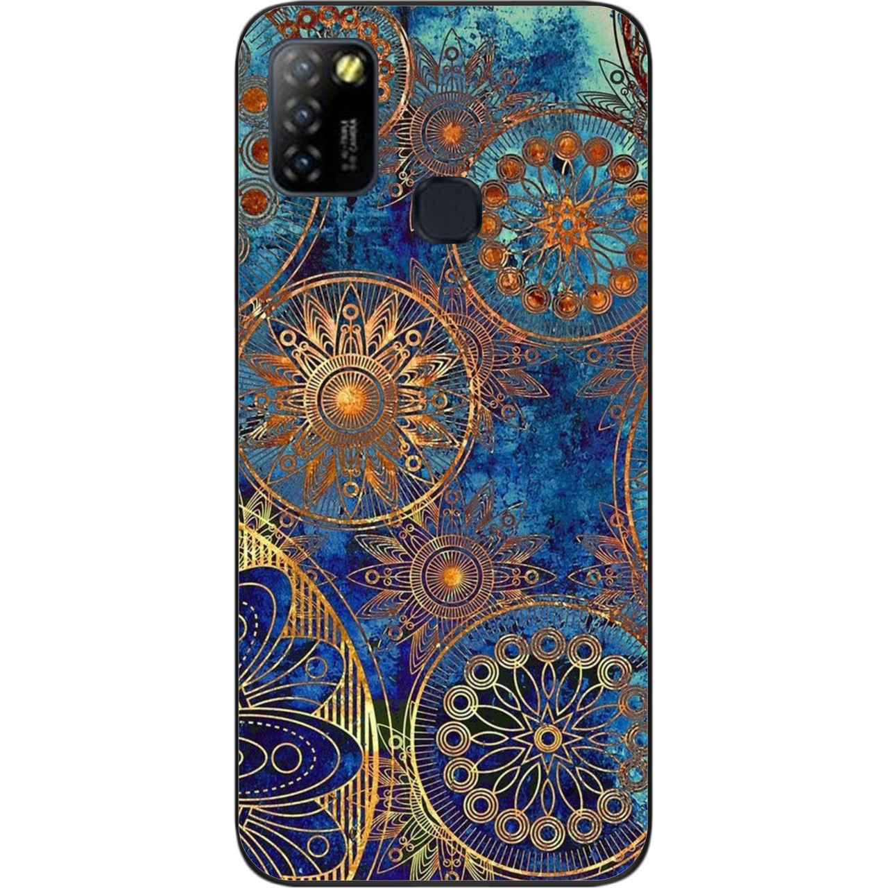 Оригінальний чохол для Infinix Hot 10 Lite з картинкою Кола вінтаж