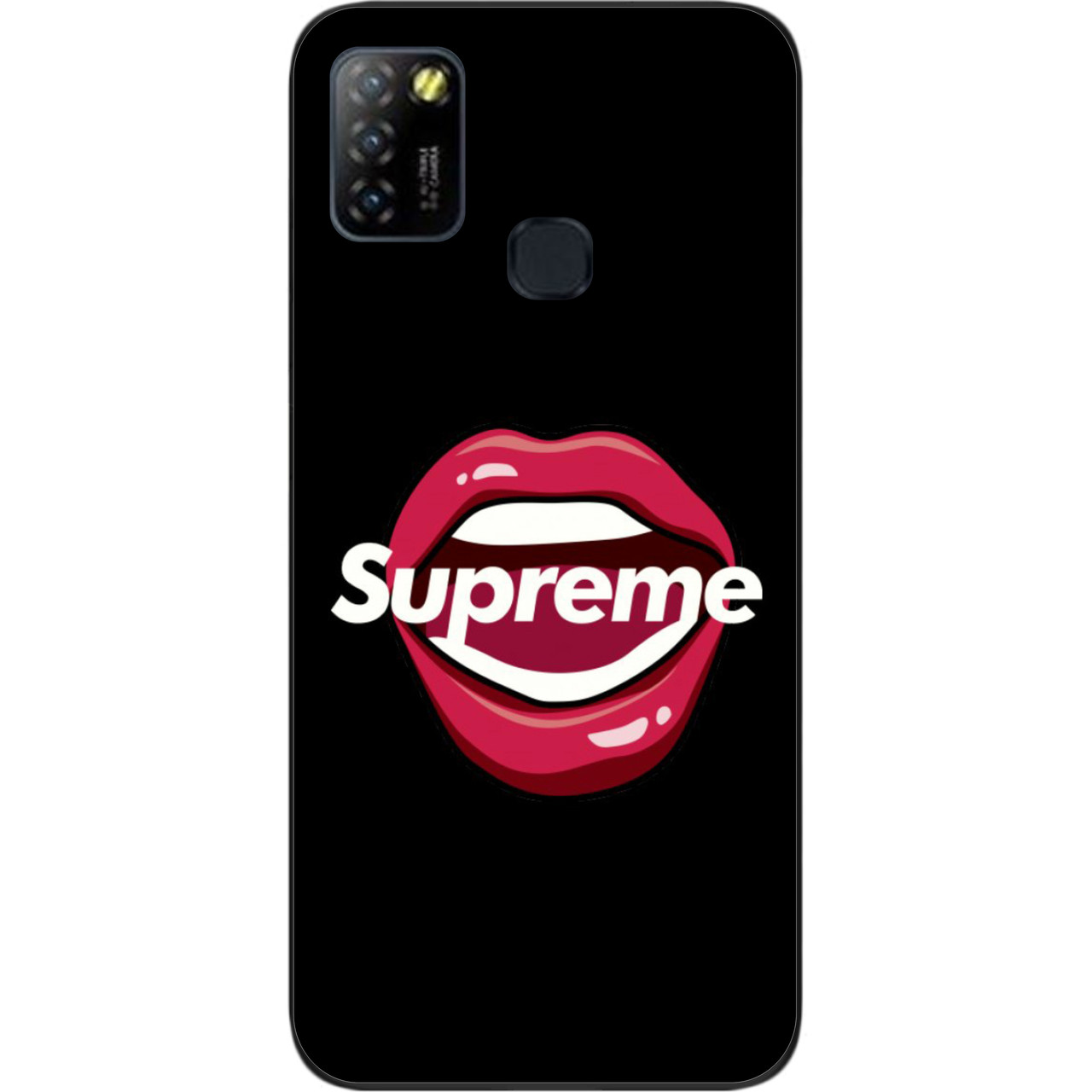 Силіконовий чохол для Infinix Hot 10 Lite з картинкою Губи Supreme