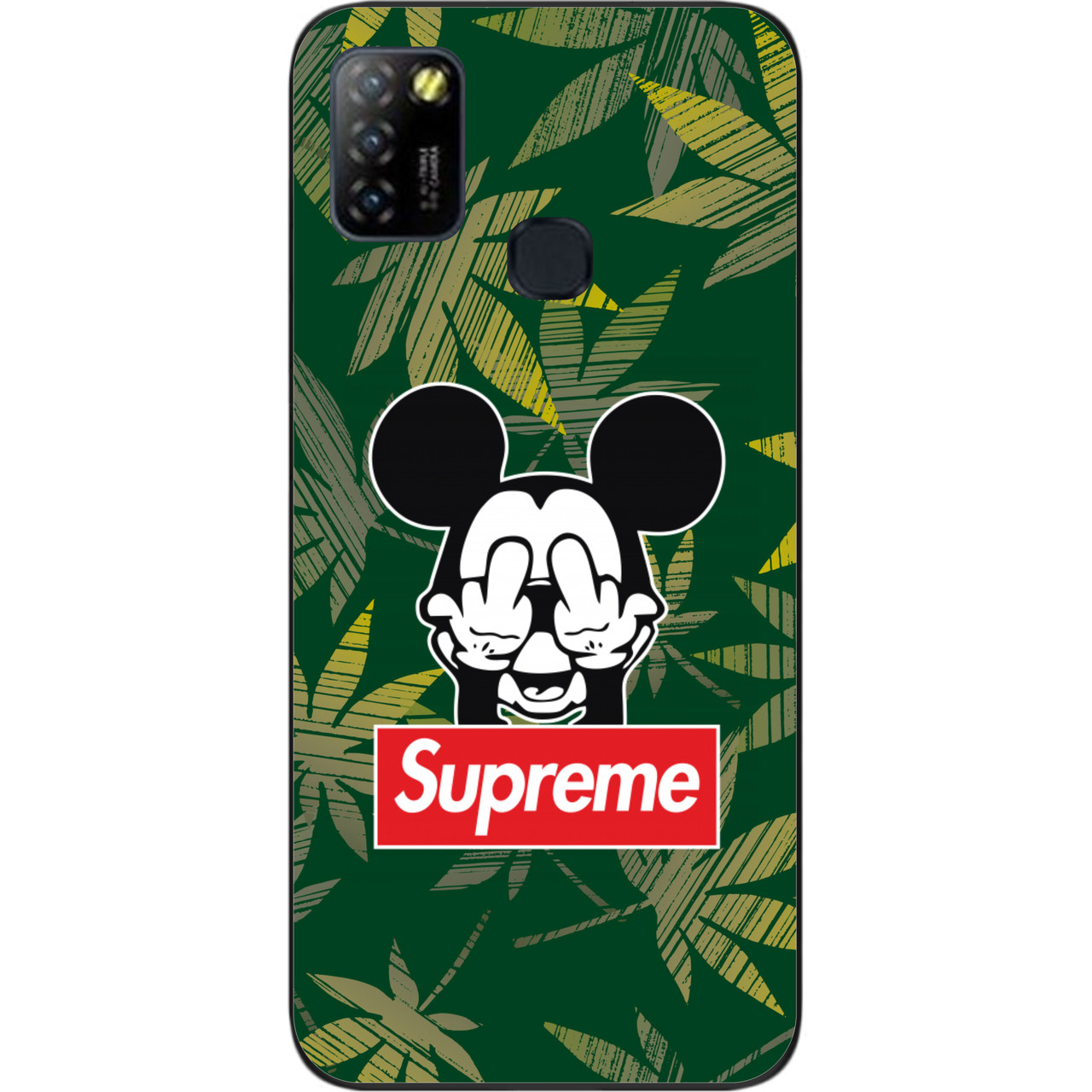 Силіконовий чохол для Infinix Hot 10 Lite з картинкою Міккі Supreme