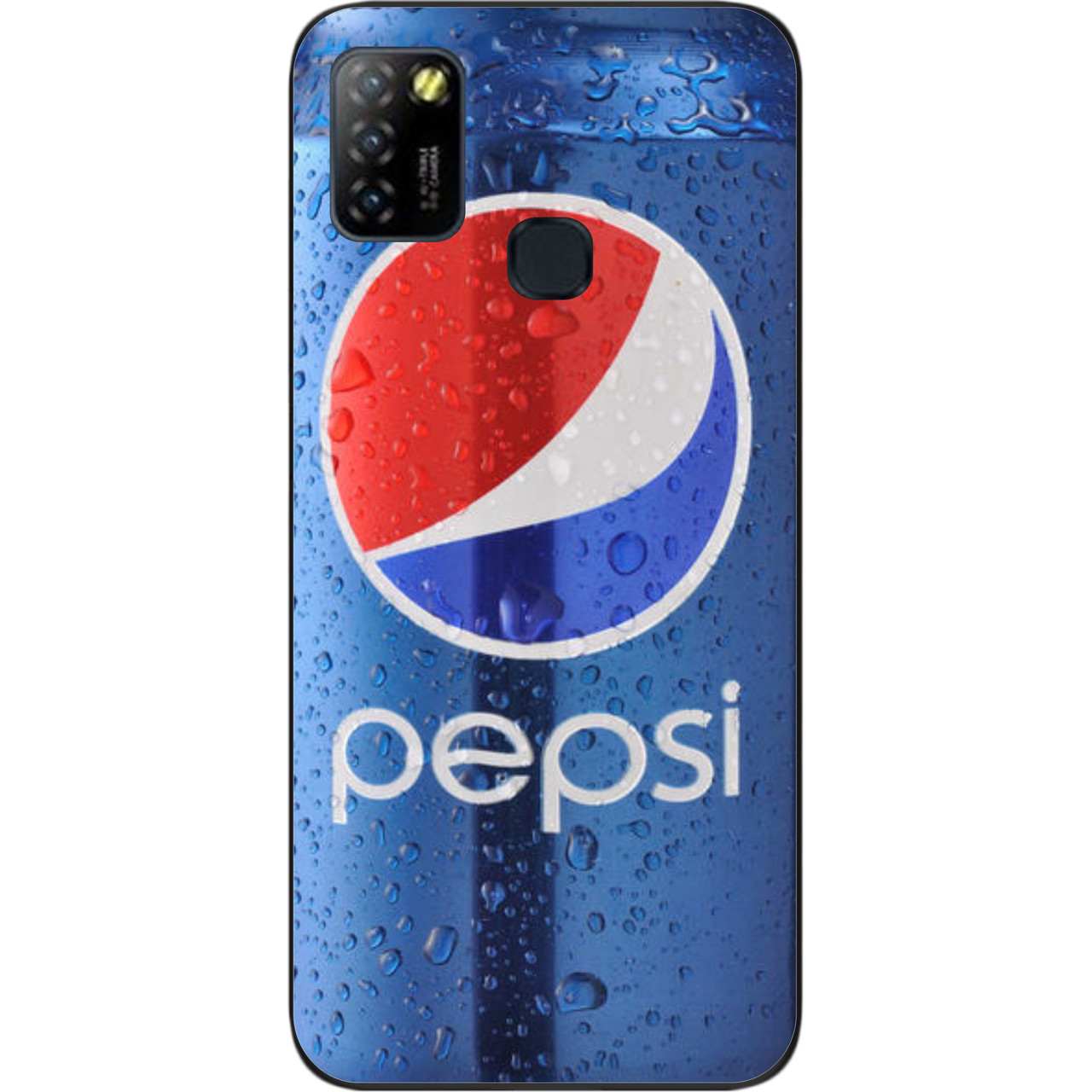 Силіконовий чохол для Infinix Hot 10 Lite з картинкою Pepsi