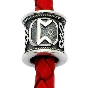 Руна Пєрт зі срібла 925 проби