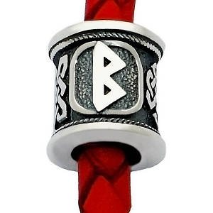 Руна Бєркано зі срібла 925 проби