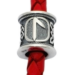 Руна Лагуз зі срібла 925 проби