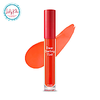Гелевий тінт для губ Etude House Dear Darling Water Gel Tint #OR201 Kumquat Red, 4.5g