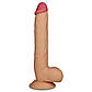 Фалоїмітатор Legendary King Sized Realistic Dildo Flesh 10", 27,5х4,5 см., фото 2