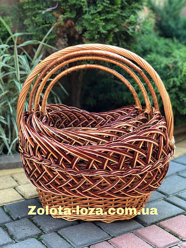 Набор плетеных корзин «Ажурная» Арт.1016 (ID#1446752794), цена: 800 ...