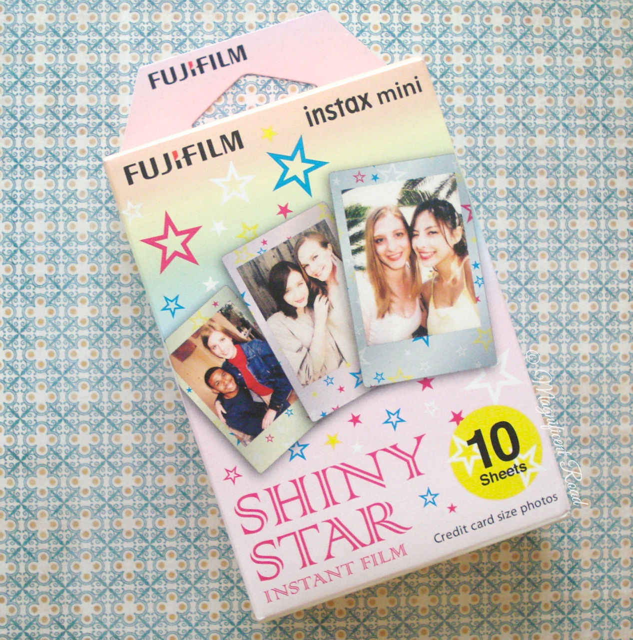 Фотопапір для камери Fujifilm Instax Mini Shiny Star instant Film 10 аркушів для 7S, 8,9, 11, 25, фото 1