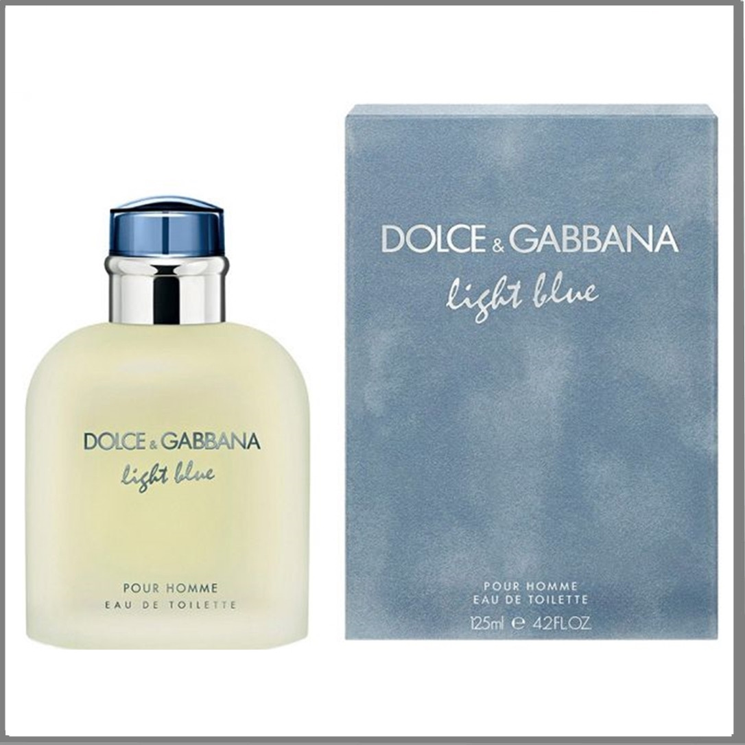 Dolce&Gabbana Light Blue Pour Homme туалетна вода 125 ml. (Дільче Габбана Лайт Блю пур Ом)