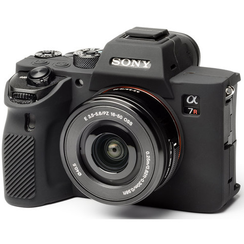 Защитный силиконовый чехол для фотоаппаратов SONY A7R IV, A9 II - черный - фото 3 - id-p1446791528