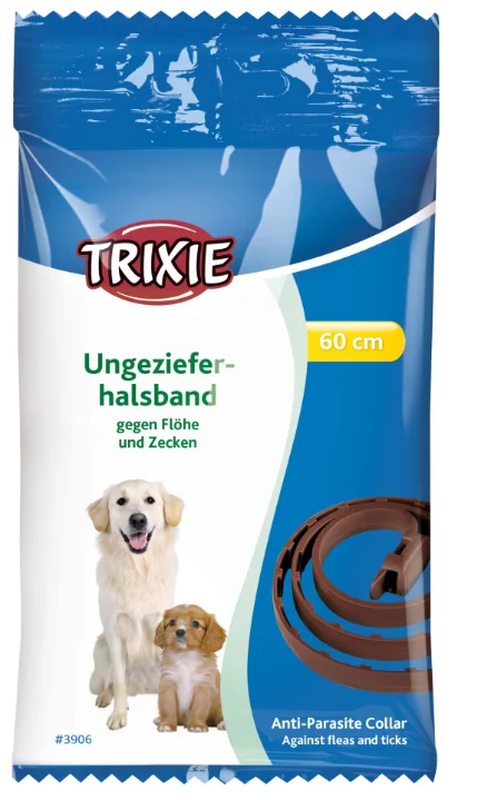 Нашийник проти бліх і паразитів для собак і цуценят 60 см, Trixie TX-3906