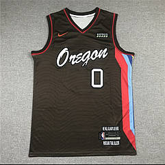 Джерсі баскетбольна Ліллард Орегон Nike Lillard No0 Oregon