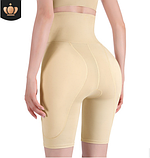 Стягуючі труси пуш ап для збільшення сідниць і стегон 4 пуш ап чорні у формі груші, фото 4