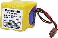 Батарейка литиевая аккумулятор Panasonic BR-2/3AGCT4A 6V , A98L-0031-0025 Батарейка FANUC