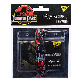 Бейдж YES на стрічці "Jurassic World" принт (940237)