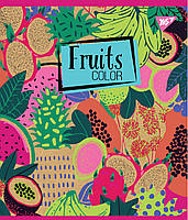 Зошит шкільна А5 18 лінія YES Fruits Color Крафт набір 10 шт. (765097), фото 4