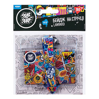 Бейдж YES на стрічці "SubSurf.Power UP" принт (940238)