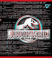 Зошит шкільна А5 18 клітка YES Jurassic World Science Gone Wrong набір 10 шт. (765317), фото 2