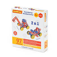 Конструктор, Винахідник, 97 елементів, в коробці тм Polesie