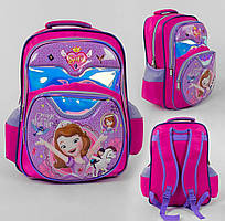 Рюкзак шкільний Софія 3D малюнок, 1 відділення, 2 кишені, м'яка спинка
