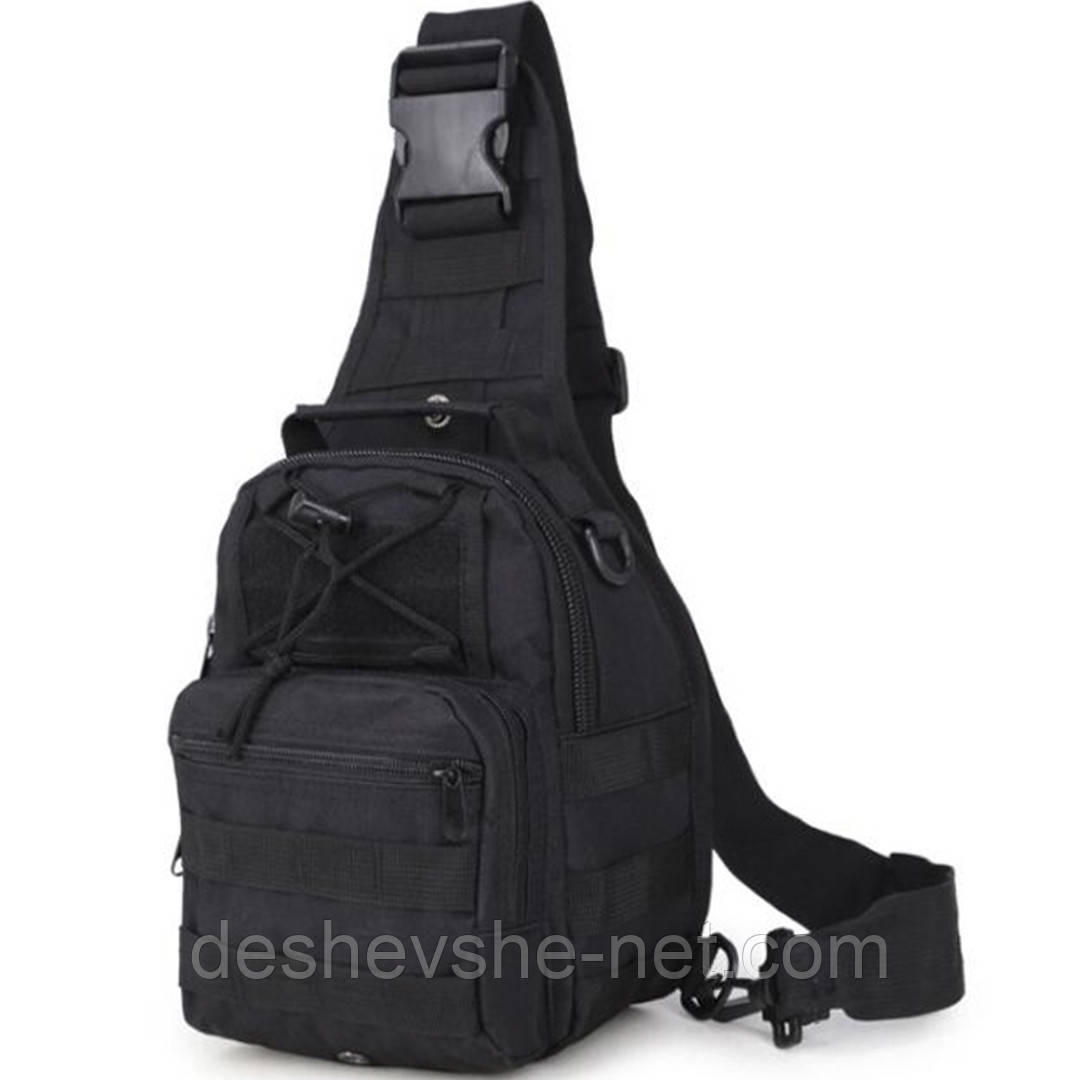 Тактична чоловіча сумка через плече. Барсетка. Міська військова сумка. Штурмова сумка. Армійська сумка.