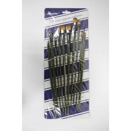 Нейлонові пензлики для малювання Набір плоскі 13 шт.