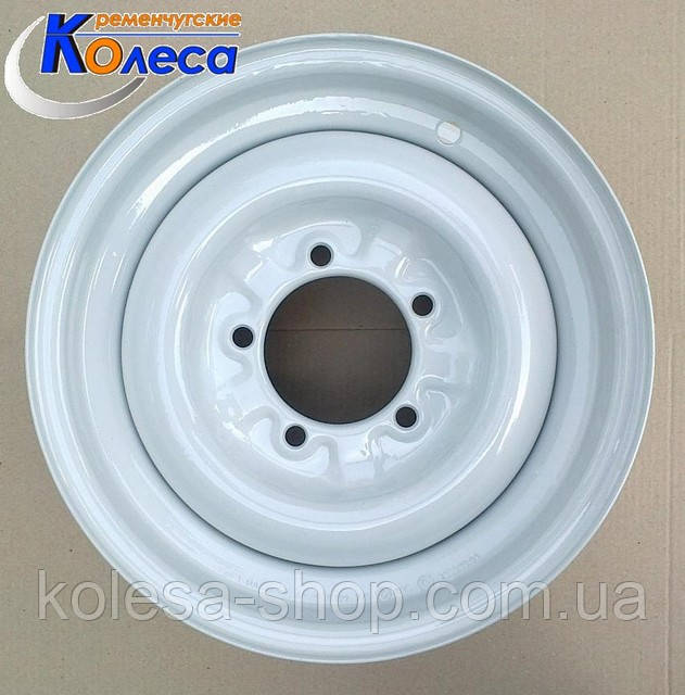 Колісні диски УАЗ R15 W6 PCD5x139.7 ET22 КрКЗ, фото 1